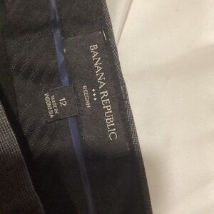 Banana Republic Charcoal Trousers